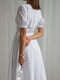 Платье А-силуэта белое | 6259400 | фото 3