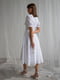 Платье А-силуэта белое | 6259400 | фото 4
