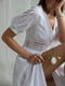 Платье А-силуэта белое | 6259400 | фото 5