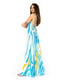 Платье А-силуэта разноцветное в принт | 6259402 | фото 2
