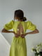 Сукня А-силуету жовта | 6259407 | фото 6
