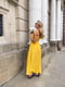 Сукня А-силуету жовта | 6259410 | фото 6