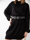 Платье-свитер черное | 6259423 | фото 2