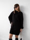 Платье-свитер черное | 6259423 | фото 3