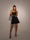 Сукня А-силуету чорна | 6259462 | фото 8