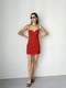 Платье А-силуэта красное | 6259560 | фото 6