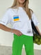 Футболка біла з принтом I am Ukrainian | 6259638 | фото 3