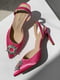 Туфли атласные розовые | 6259785 | фото 2