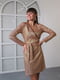 Сукня А-силуету пудрового кольору | 6259818 | фото 2