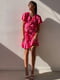 Платье А-силуэта розовое в горошек | 6259860 | фото 4