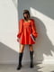 Сукня А-силуету помаранчева | 6259878 | фото 7
