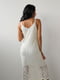 Сукня-футляр трикотажна біла | 6260130 | фото 3