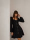 Платье А-силуэта черное | 6260273 | фото 2