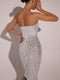 Сукня вечірня сріблястого кольору | 6260294 | фото 5