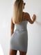Сукня-футляр сріблястого кольору | 6260297 | фото 4