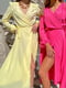 Платье А-силуэта желтое | 6260375 | фото 2