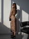Сукня-футляр коричнева в принт | 6260392 | фото 3