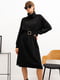 Платье-свитер черное | 6260565 | фото 5