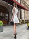 Платье А-силуэта белое | 6260858 | фото 2