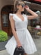 Платье А-силуэта белое | 6260858 | фото 3