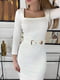 Сукня-футляр біла | 6260978 | фото 2