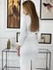 Сукня-футляр біла | 6260978 | фото 3