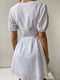 Платье-рубашка белая | 6261151 | фото 6