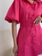 Платье А-силуэта розовое | 6261321 | фото 2