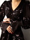 Платье А-силуэта черное | 6261721 | фото 4