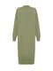 Сукня-світр кольору хакі з принтом | 6261736 | фото 3