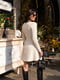 Сукня А-силуету молочного кольору | 6261747 | фото 3