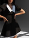 Платье А-силуэта черное | 6261973 | фото 4