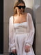 Сукня А-силуету молочного кольору | 6261980 | фото 4
