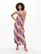 Сукня А-силуету різнокольорова в смужку | 6246258 | фото 3