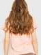 Блуза персикового цвета | 6262184 | фото 4