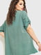 Блуза зеленая в принт | 6262206 | фото 4