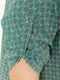 Блуза зеленая в принт | 6262206 | фото 5