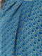 Блуза синяя в принт | 6262207 | фото 5