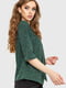 Блуза зелена в принт | 6262252 | фото 3