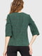 Блуза зелена в принт | 6262252 | фото 4