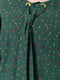 Блуза зеленая в принт | 6262252 | фото 5