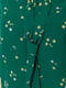 Блуза зелена в принт | 6262257 | фото 5