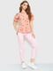 Блуза персикового цвета в горошек | 6262262 | фото 2