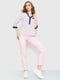 Блуза розовая в горошек | 6262290 | фото 2