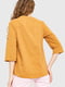 Блуза горчичного цвета | 6262332 | фото 4