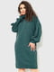 Платье-свитер зеленое | 6262454 | фото 2
