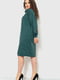 Платье-свитер зеленое | 6262454 | фото 3