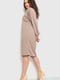 Сукня-светр пудрового кольору | 6262455 | фото 3