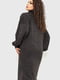 Сукня-светр грифельного кольору | 6262459 | фото 4