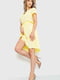 Платье А-силуэта желтое | 6262473 | фото 3